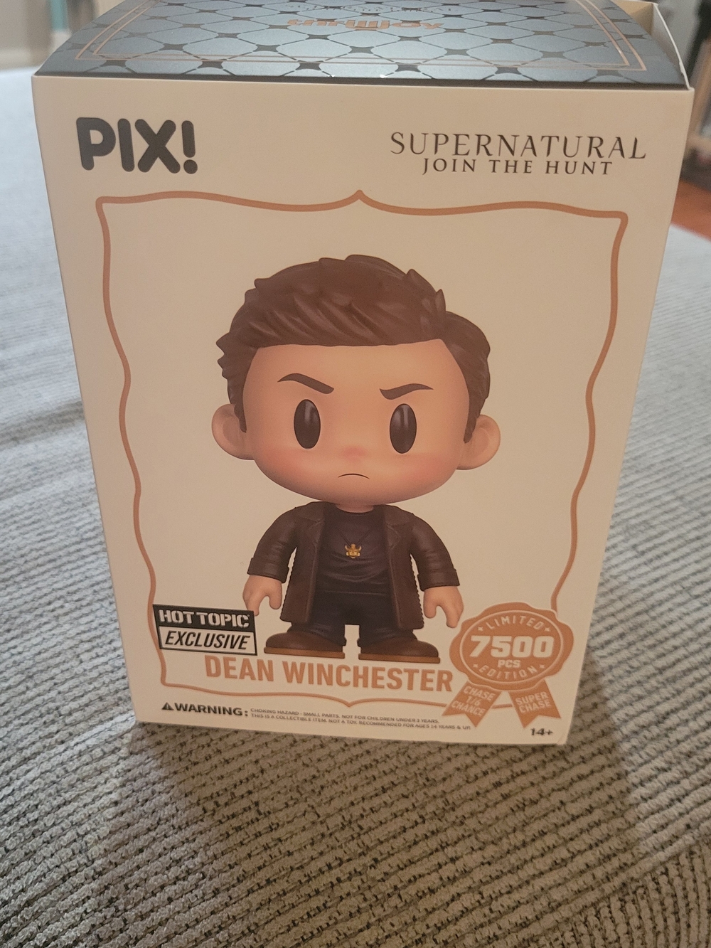 PIX! Dean Winchester Supernatural Collectible - Brown/Black